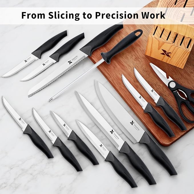 14 Pieces Kitchen Knife Set - Image 4