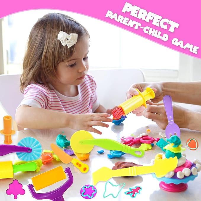 Playdough Tools Set, Creative Play Dough Accessories - Image 7