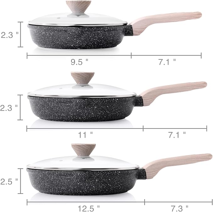 Kordisen Nonstick Frying Pan Set - Image 6