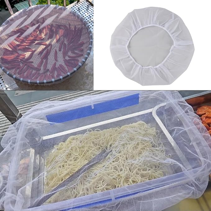 4 Pack Mesh Food Covers Portable Small Food Tents Top Screen Food Cover - Image 7