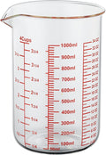 High Borosilicate Glass Measuring Cup-V-Shaped Spout，Glass Measuring Beaker by AckersBORO33