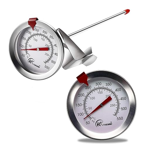 KT THERMO Deep Fry Thermometer by KTTHERMO