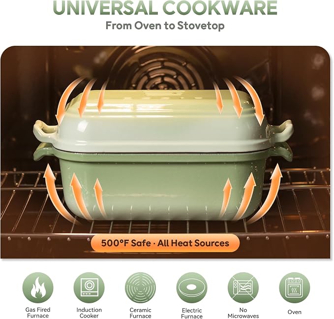 Enameled Cast Iron Dutch Oven Pot - Image 5