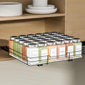 BOIVSHI Spice Rack Organizer for Cabinet, 1 Tier Pull Out Spice Rack, Spice by BOIVSHI