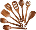 Wooden Spoons for Cooking, Wooden Utensils for Cooking by WoodenKitchenUtensilsSet