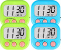 Timer for Kids Teachers Digital Kitchen Timers for Cooking Large Magnetic by AOUCE