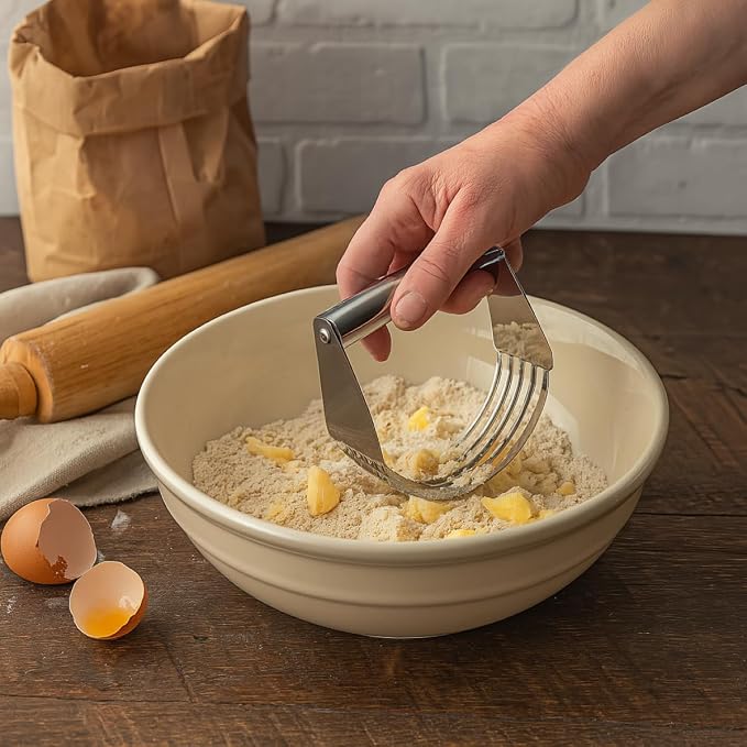Mrs. Anderson’s Baking Pastry Dough Blender, Stainless Steel, 5-Blade Design - Image 7