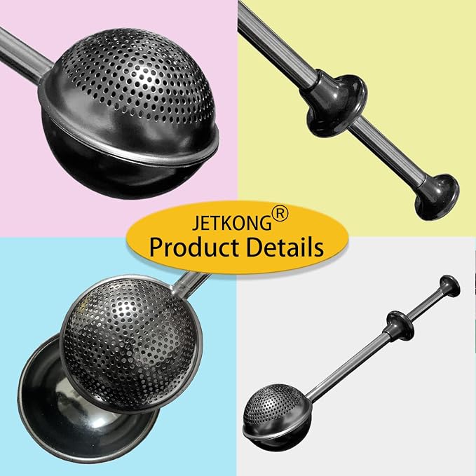 JETKONG Baker's Dusting Wand for Sugar, Flour and Spices, Stainless Steel - Image 6