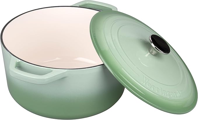 VORRINGARD Enameled Cast Iron Dutch Oven Pot - Image 6