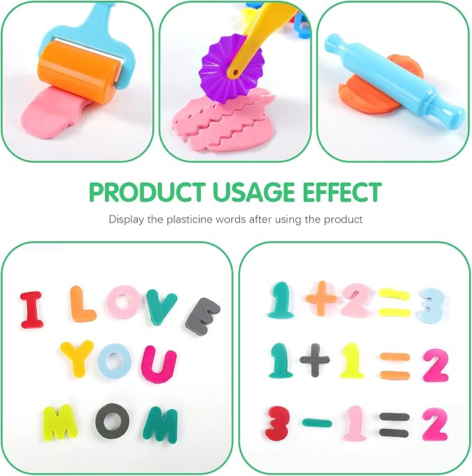 Dough Tools 47 PCS Dough Play Tools Set - Image 2