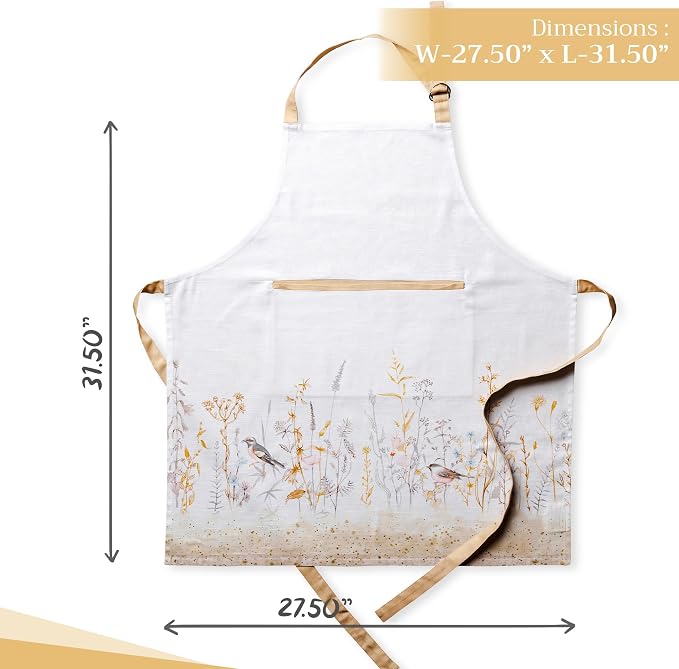 Maison d' Hermine 100% Cotton Apron - Image 4