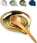 LAUCHUH Spoon Rest for Stove Top, Ceramic Spoon Holder for Kitchen Countertop by LAUCHUH