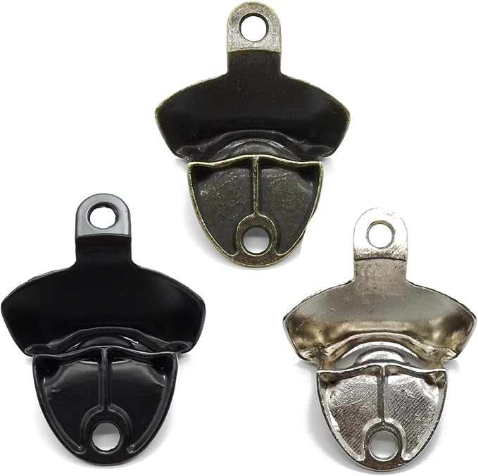 RONYOUNG 12PCS Wall Mounted Bottle Opener Vintage Beer Bottle Opener Suitable - Image 3