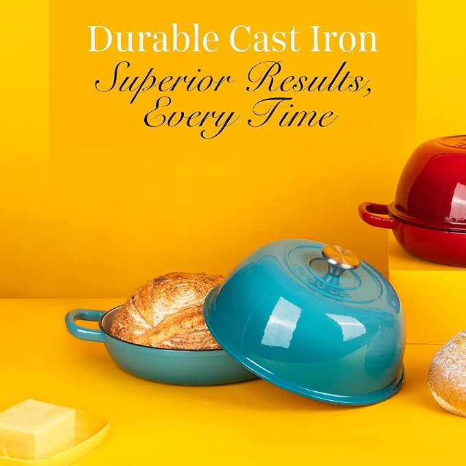 Enamelled Cast Iron Dutch Oven Pot – Dutch Oven - Image 9