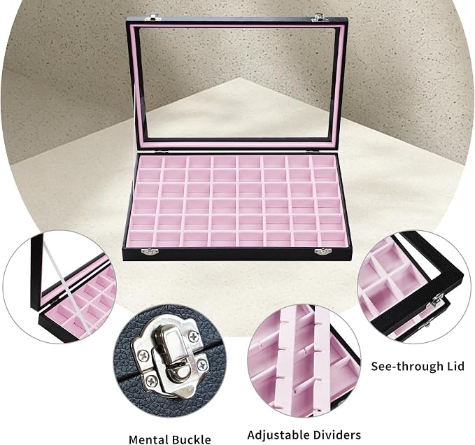 Stratalife Jewelry Organizer 48 Grid Jewelry Tray - Image 2