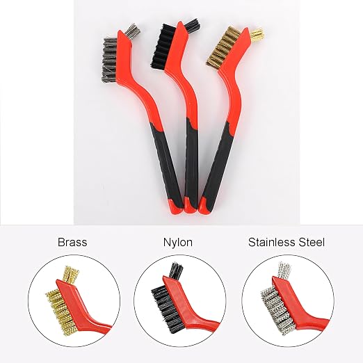 XDMTWLKJ Small Wire Brushes Set - Image 3