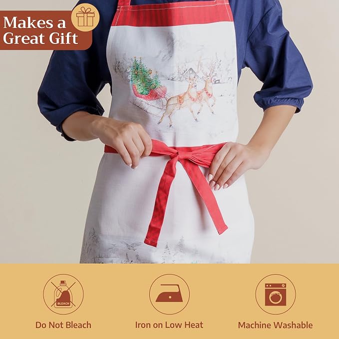 Maison d' Hermine 100% Cotton Apron - Image 5