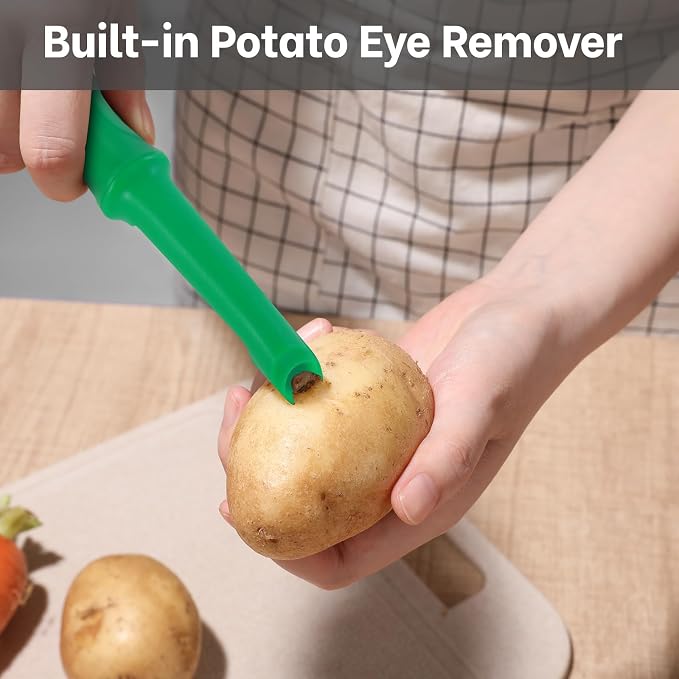 Beneno Swivel Vegetable Peeler, Razor-Sharp Smooth Peeling Potato Peelers - Image 6