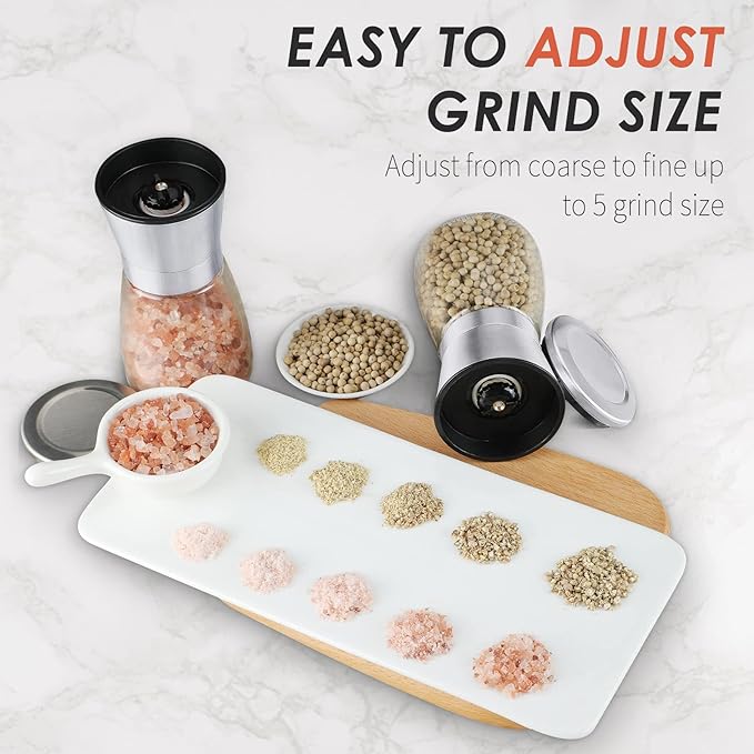 Ebaco Salt and Pepper Grinder Set - Image 3
