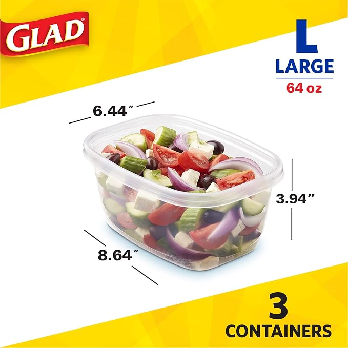 Glad GladWare Deep Dish Food Storage Containers - Image 6