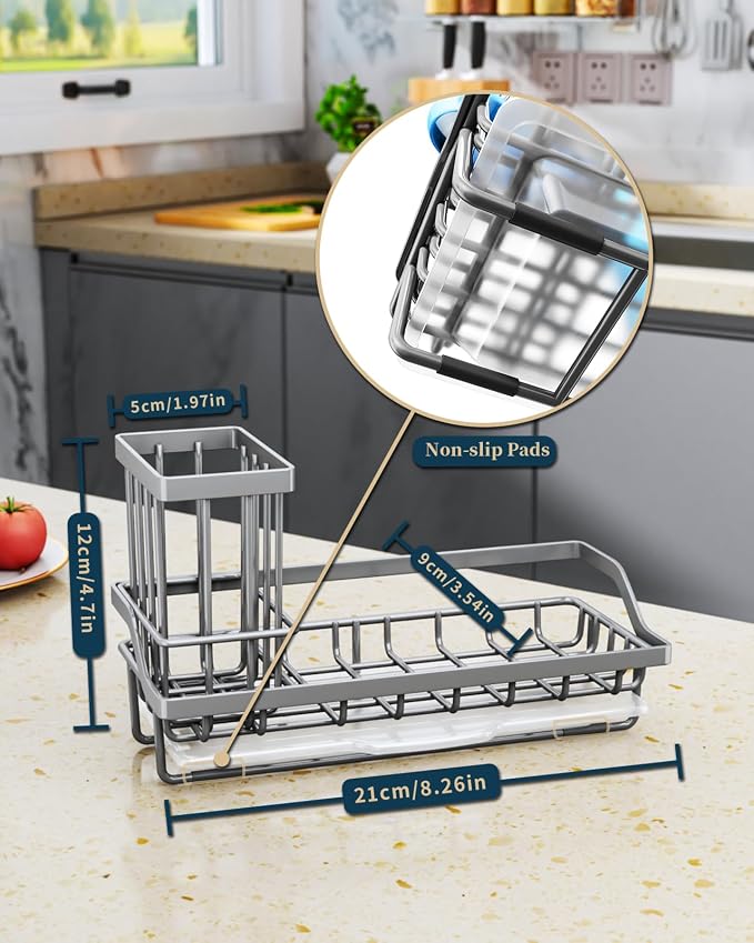Consumest Sponge Holder for Kitchen Sink - Image 7