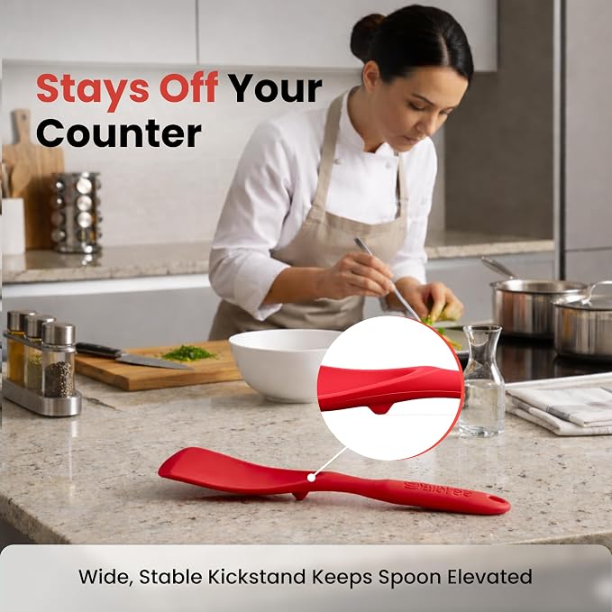 Silicone Spoon Spatula for Cooking - Image 5
