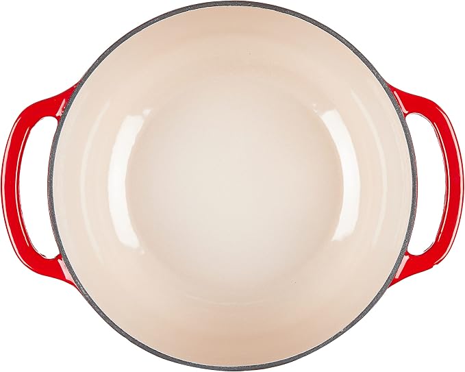 Lodge 4.5 Quart Enameled Cast Iron Dutch Oven - Image 3