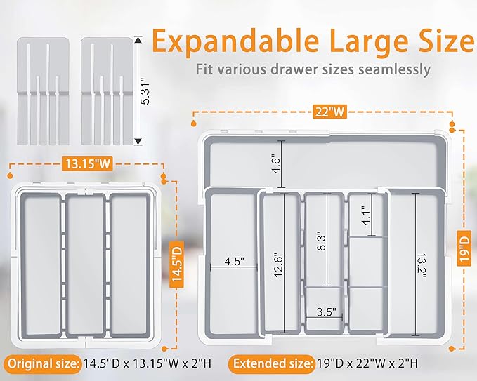Homecor Large Utensil Organizer - Image 2