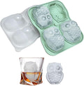 Cute Owl Ice Cube Mold, Owl Shapes Ice Cube Tray, Silicone Ice Mold Fun Shapes by IDVVSSX