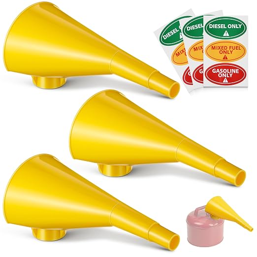 Plastic Funnel for Type I Metal Safety Cans, Compatible by Gulfmew