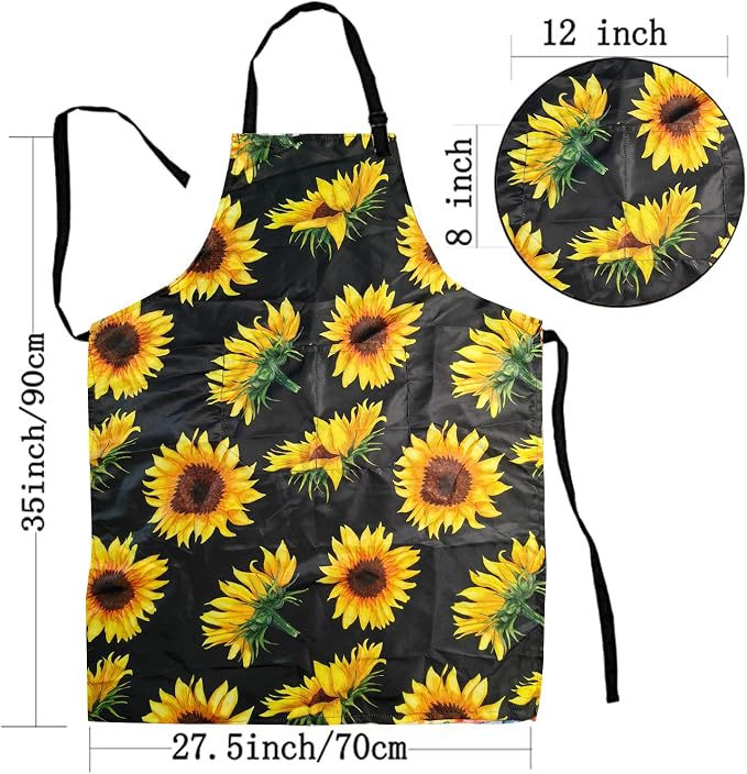Adjustable Waterproof Apron Bib Apron - Image 6