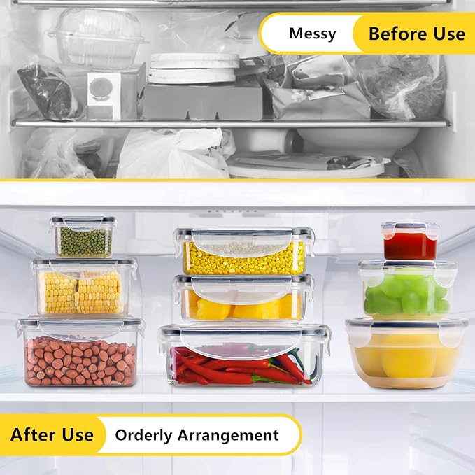 34 PCS Food Storage Containers Set - Image 8