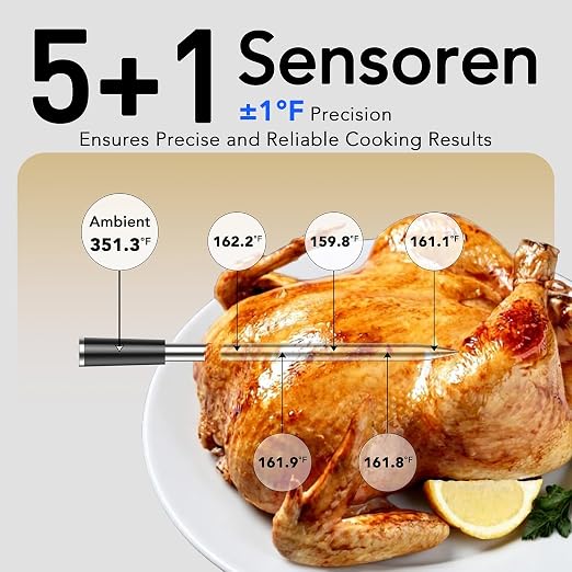 BFOUR Wireless Meat Thermometer Bluetooth - Image 4