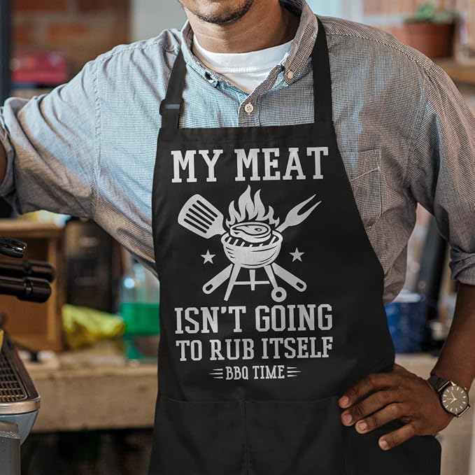 SANDJEST Funny Mens Aprons - Image 5