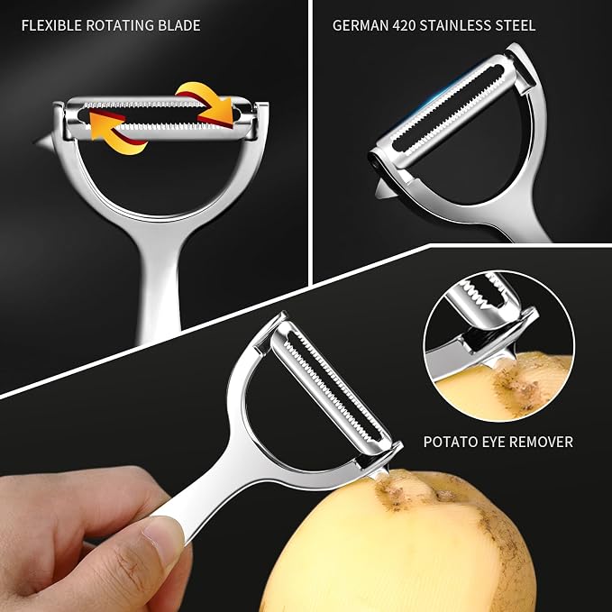 MAD SHARK Ultra Sharp Vegetable Peelers - Image 5