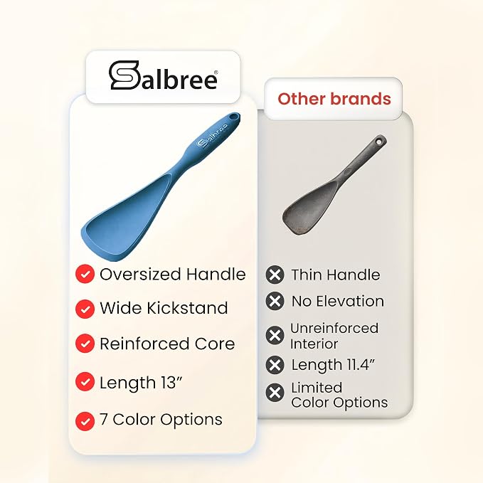 Silicone Spoon Spatula for Cooking - Image 3