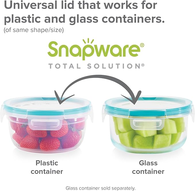 Snapware Plastic Total Solution 2-Pack Food Storage Containers Set, Leakproof & - Image 6