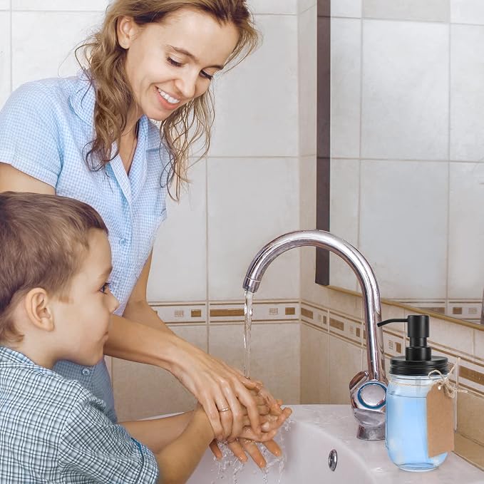Premium Quality Mason Jar Soap Dispenser - Image 6