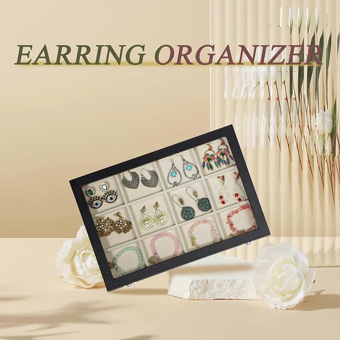 Stratalife Jewelry Organizer Bracelet Holder Organizer Box Earring Storage - Image 5
