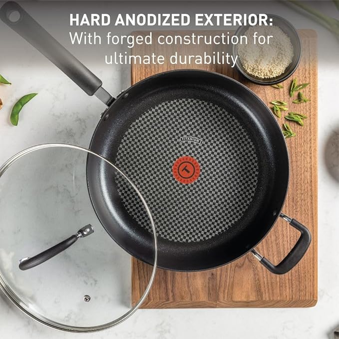 T-Fal Ultimate Hard Anodized Non Stick Jumbo Cooker - Image 2