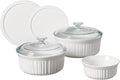 CorningWare French White 7-Pc Ceramic Bakeware Set by CorningWare