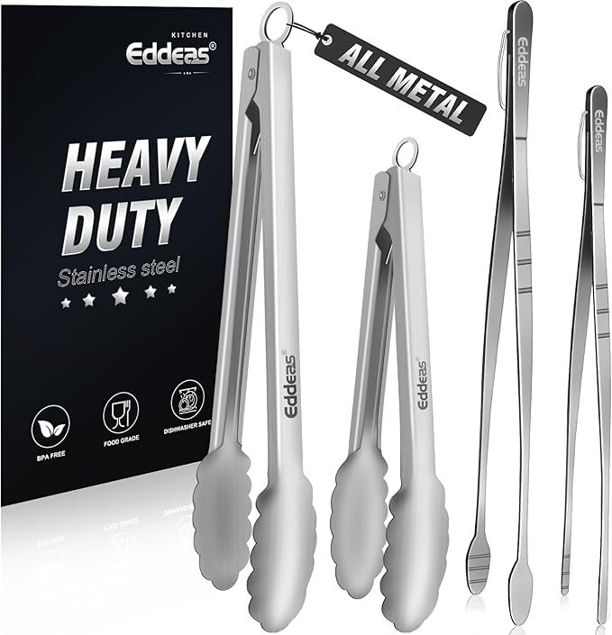 Eddeas Tongs For Cooking by Eddeas