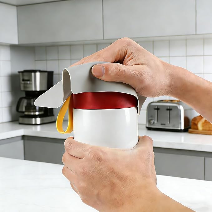 Ninsula 8P Jar Opener Gripper, Non Slip Pad, Colorful Rubber Jar Opener Grippers - Image 3