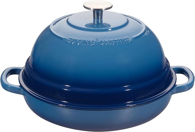 EDGING CASTING Enameled Cast Iron Dutch Oven Pot by EDGINGCOOKWARE