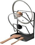 Pot Lid Holder While Cooking, Kitchen Pot Lid Storage Rack by Unknown