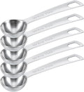 5 PCS Measuring Spoons Tablespoon Measuring Spoon 1/2 tbsp Stainless Steel by Lusofie