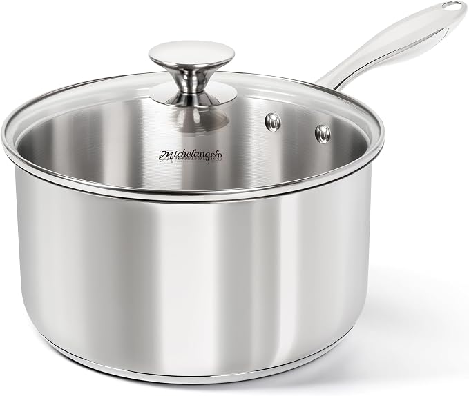 MICHELANGELO 4 Quart Saucepan by Michelangelo