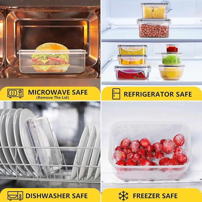 52 PCS Food Storage Containers Set - Image 6