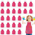 KUUQA 16/24/30/36/40Pcs Kids Apron Painting Aprons by KUUQA