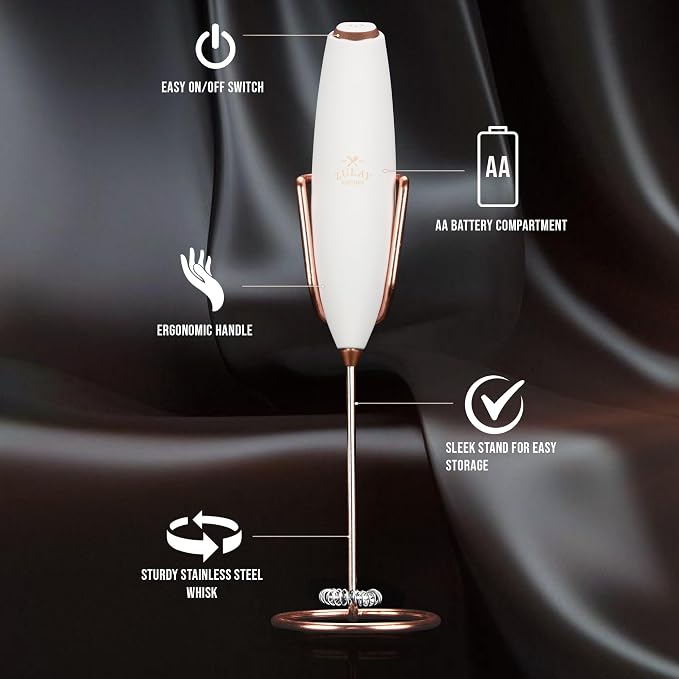Zulay Kitchen Executive Series Luxury Gift Milk Frother - Image 2